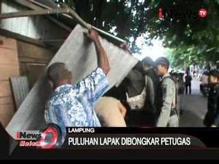Puluhan lapak & parkir liar di sekitar jalan Imam Bonjol ditertibkan petugas - iNews Malam 21/01