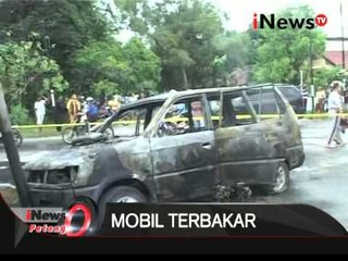 Minibus pengangkut BBM ilegal terbakar - iNews Petang 22/01