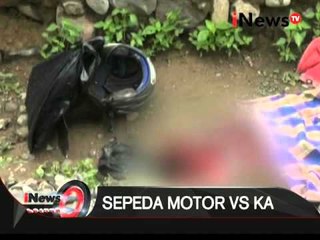 Descargar video: SADIS!!! pengendara motor tewas tertabrak kereta api - iNews Petang 22/01