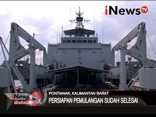 Pemprov Kalbar kembali pulangkan mantan anggota Gafatar dengan KRI Teluk Banten - iNews Malam 24/01