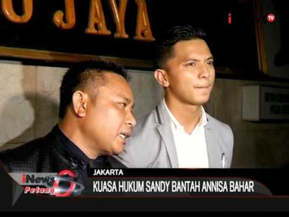 Annisa Bahar Mengaku Sudah Menjadi Korban Investasi Bodong Sandy Tumiwa - iNews Petang 27/11