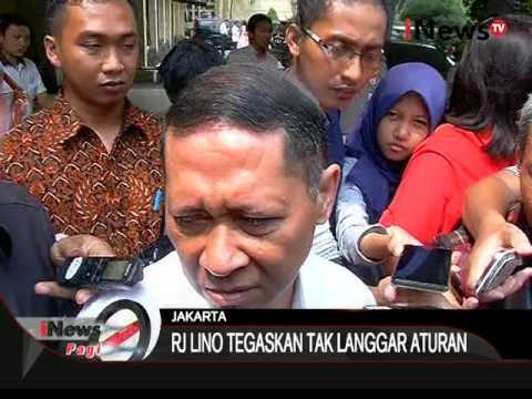 Dugaan Korupsi Pelindo II, RJ Lino Penuhi Panggilan Bareskrim - iNews Pagi 01/12