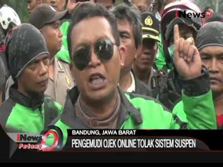 Demo Ojek Online, Pengemudi Tolak Sistem Suspen - iNews Petang 01/12