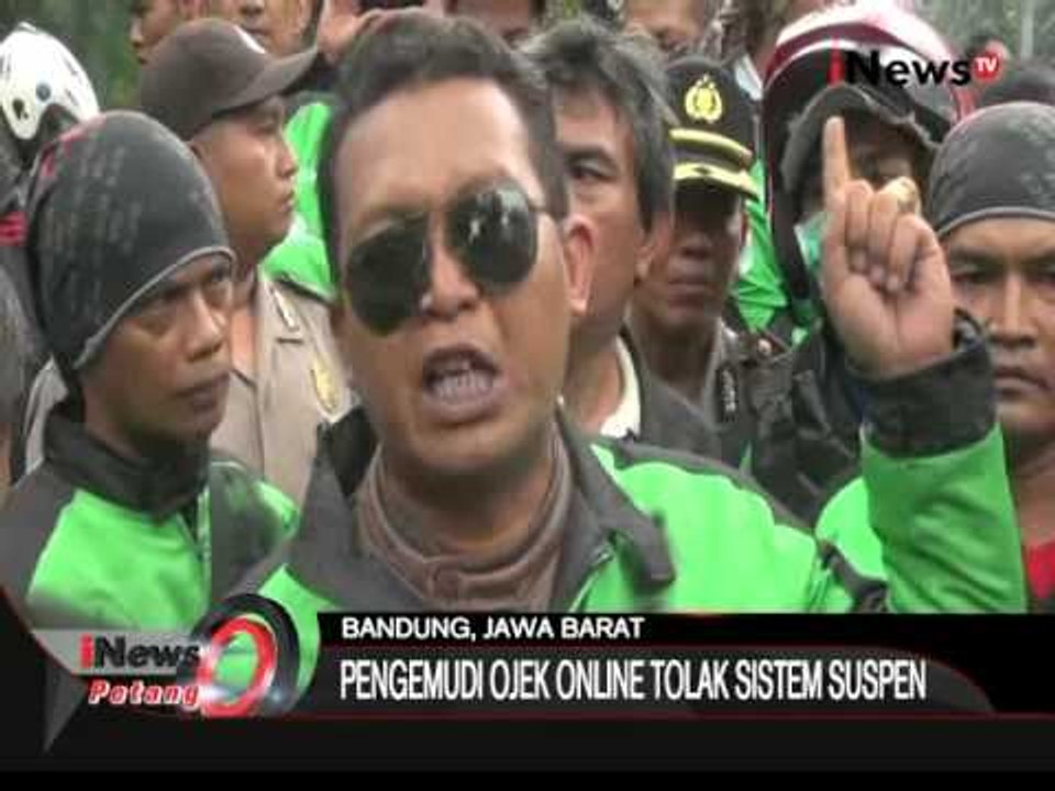 Demo Ojek Online, Pengemudi Tolak Sistem Suspen - iNews Petang 01/12
