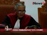 Majelis Hakim Jaksel Memvonis Pembunuh Tata Chubby 16 Tahun Penjara - Jakarta Today 01/12