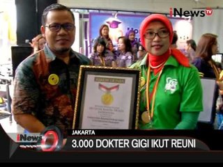 Homecoming And Reunion FKG Trisakti Mendapat Rekor Dunia - iNews Malam 01/12