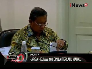 Terlalu Mahal, Presiden Jokowi Akhirnya Membatalkan Pembelian Helikopter AW 101 - iNews Pagi 04/12
