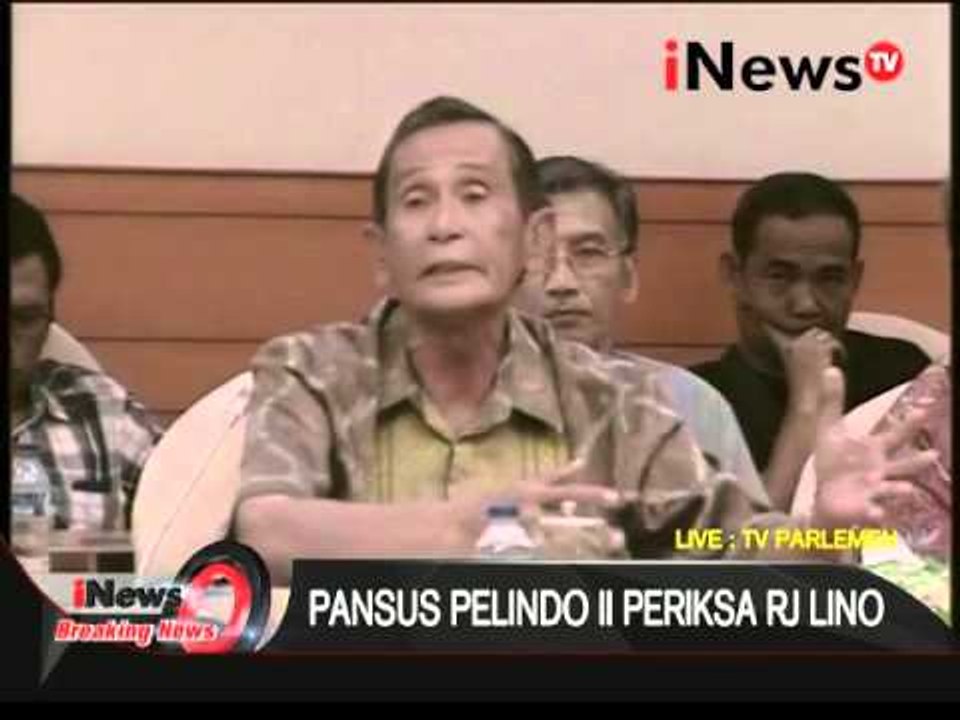 Sidang Pansus Pelindo II, Kisruh Legalitas Dalam Pelindo II - Breaking News 04/12