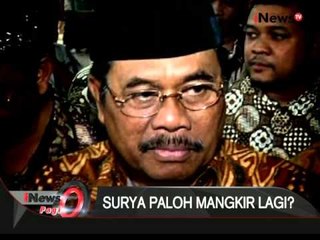 Kasus Rio Capella, Surya Paloh Sudah Mangkir 2 Kali Dari Sidang - iNews Pagi 07/12