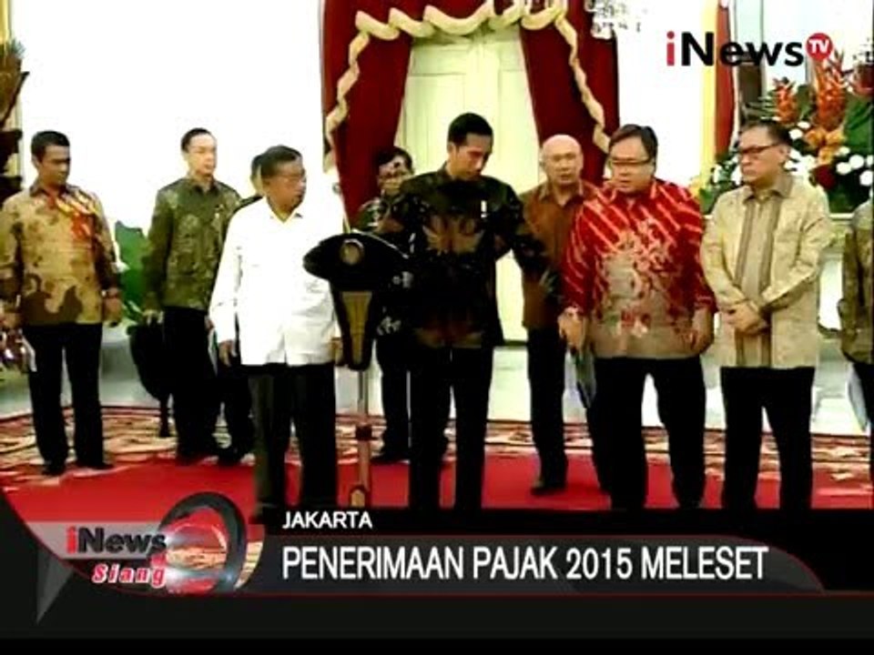 Penerimaan Pajak Menurun, Pemerintah Diminta Menghitung Kembali APBN 2016 - iNews Siang 04/12