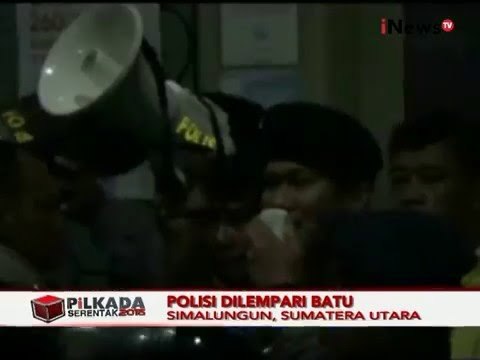 Aksi Unjuk Rasa Paslon JR-Ambran Diwarnai Bentrokan Dengan Polisi - iNews Pagi 07/12