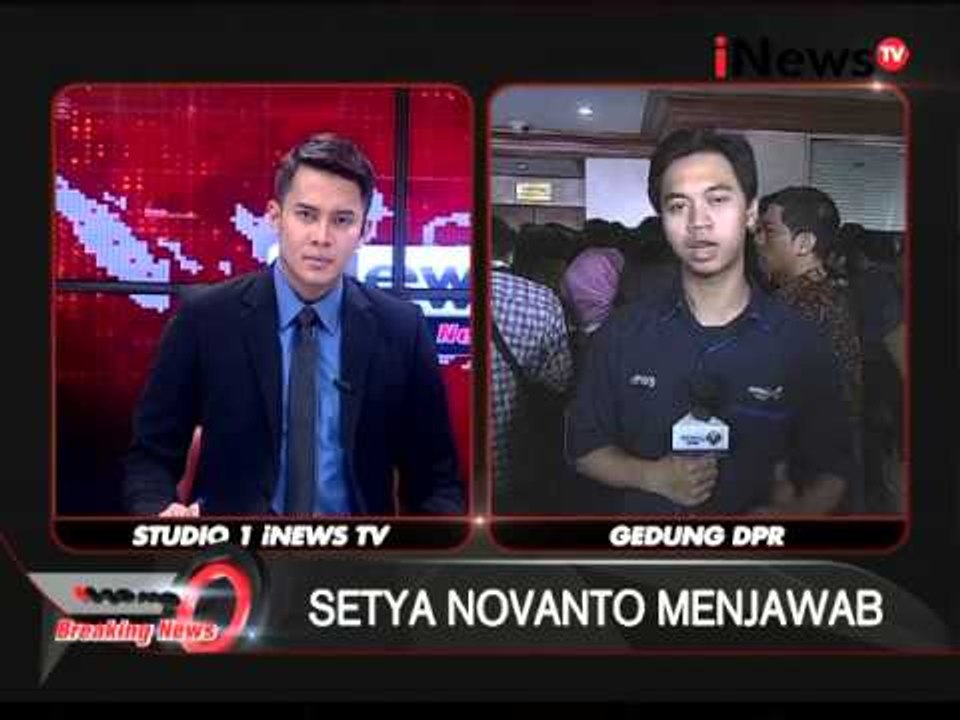 Sidang MKD Setya Novanto, Awak Media Tidak Bisa Meliput Kedalam Ruangan - Breaking News 07/12