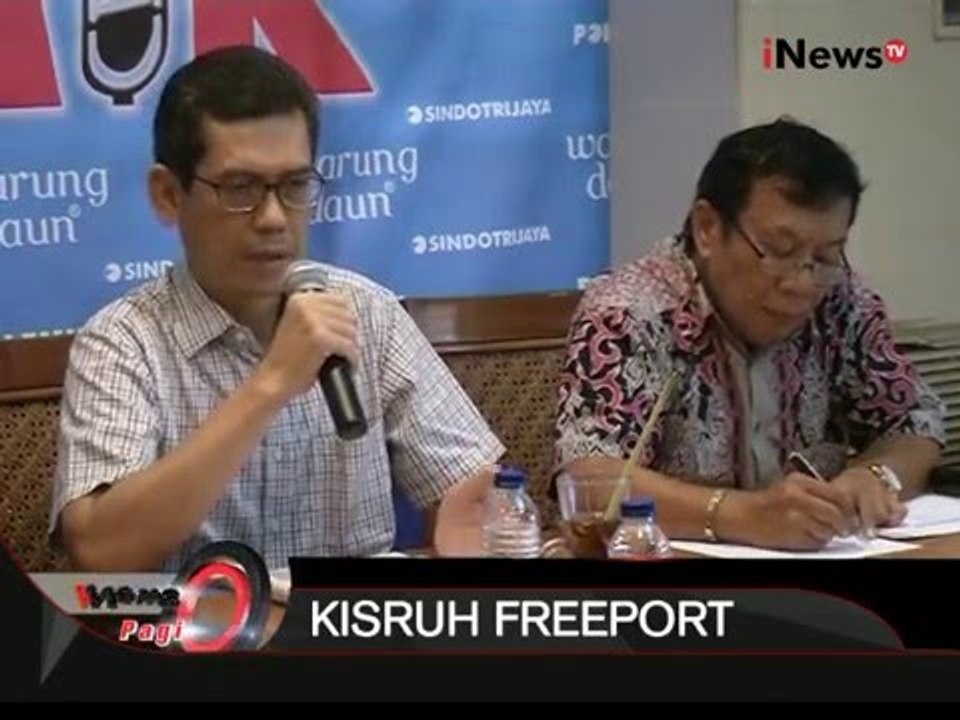 Kasus Freeport, Berbagai Pihak Menilai Ada Pihak Yang Menggiring Ke Politik - iNews Pagi 07/12