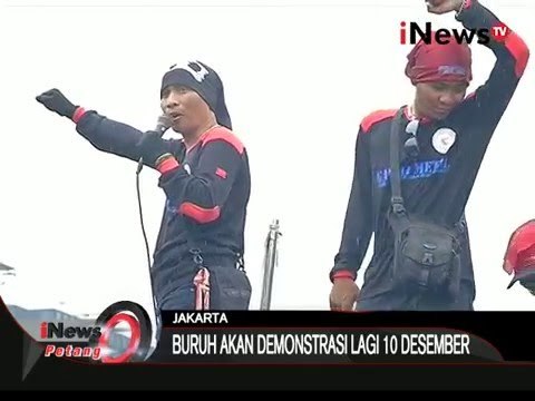 Tuntutan Belum Dipenuhi, Buruh Demo Lagi - iNews Petang 08/12