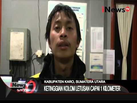 Sinabung Kembali Erupsi, Ketinggian Kolom Letusan Mencapai 1 Kilometer - iNews Pagi 09/12