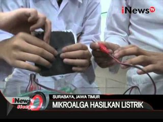 Mahasiswa Di Surabaya Berhasil Menciptakan Energi Alternatif Dari Plankton - iNews Siang 09/12