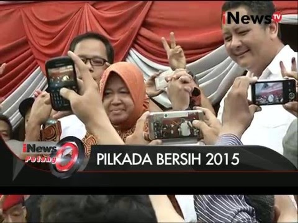 Live Report: Tim Pemenangan Tri Risma Dan Wisnu Merilis Kemenangan Hitung Cepat - iNews Petang 09/12