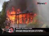 Diduga Hubungan Pendek Arus Listrik, 4 Rumah Di Manado Ludes Terbakara - iNews Pagi 10/12