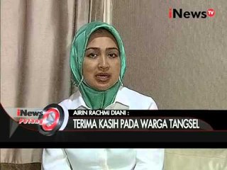 Live Report: Airin Rachma Diany Kembali Pimpin Tangsel Berdasarkan Hitung Cepat - iNews Petang 09/12