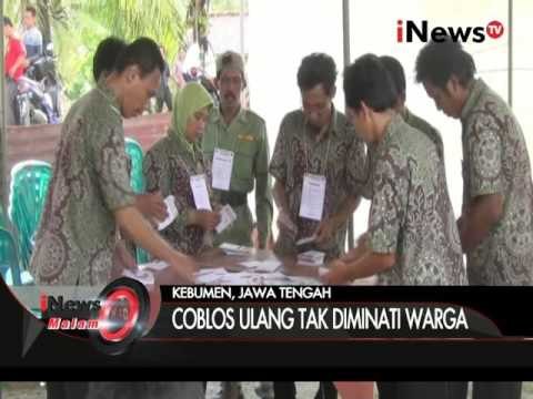 Pilkada 2015, Pencoblosan Ulang Di Kebumen, Perolehan Suara Menurun Drastis - iNews Malam 13/12