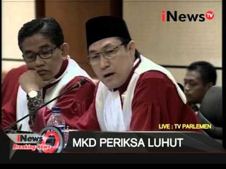 Breaking News 12: Sidang MKD, Luhut Menjawab Polemik Freeport - iNews Breaking News 14/12