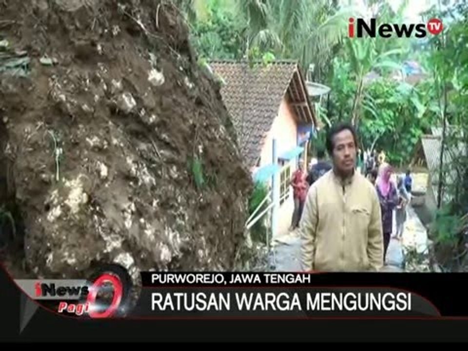 Hujan Deras, Batu 20 Ton Nyaris Timpah Pemukiman Warga - iNews Pagi 15/12