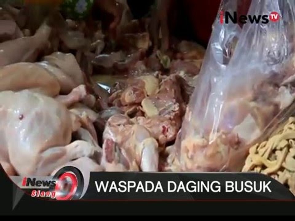 Petugas Temukan Daging Busuk Di Pasar Tradisional Dan Supermarket Cirebon - iNews Siang 16/12
