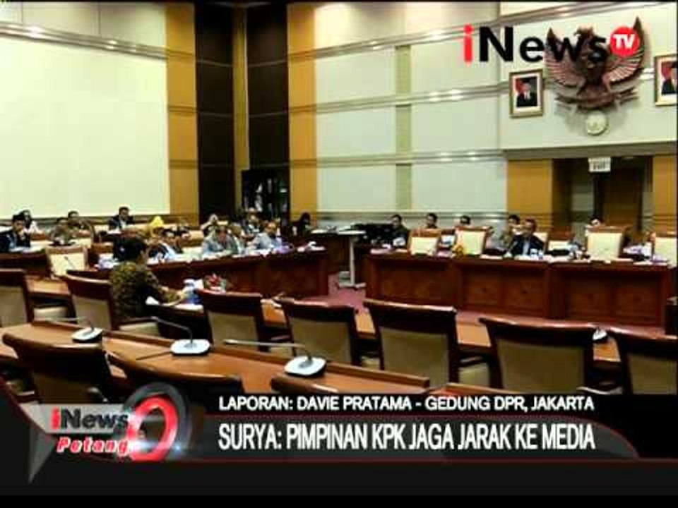 Live Report: Davie Pratama,  Uji Kelayakan Pimpinan KPK -  iNews Petang 15/12