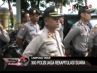 Tải video: Pilkada Serentak 2015, 300 Polisi Jaga Rekapitulasi Suara - iNews Petang 17/12