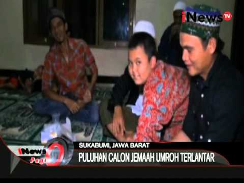 Penipuan Agen Perjalanan Umroh, Jamaah Umroh Terlantar Di Masjid - iNews Pagi 17/12