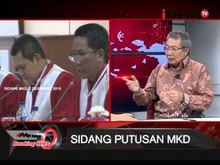 Breaking News 12: Sidang Putusan MKD - iNews Breaking News 16/12