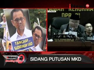 Breaking News 02: Sidang Putusan MKD - iNews Breaking News 16/12