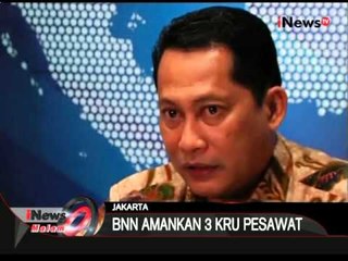 BNN Tangkap 3 Kru Pesawat Yang Positif Gunakan Narkoba - iNews Malam 22/12