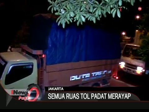 Kemacetan Parah Terjadi Di Hampir Seluruh Ruas Tol Jakarta Dini Hari Tadi - iNews Pagi 24/12