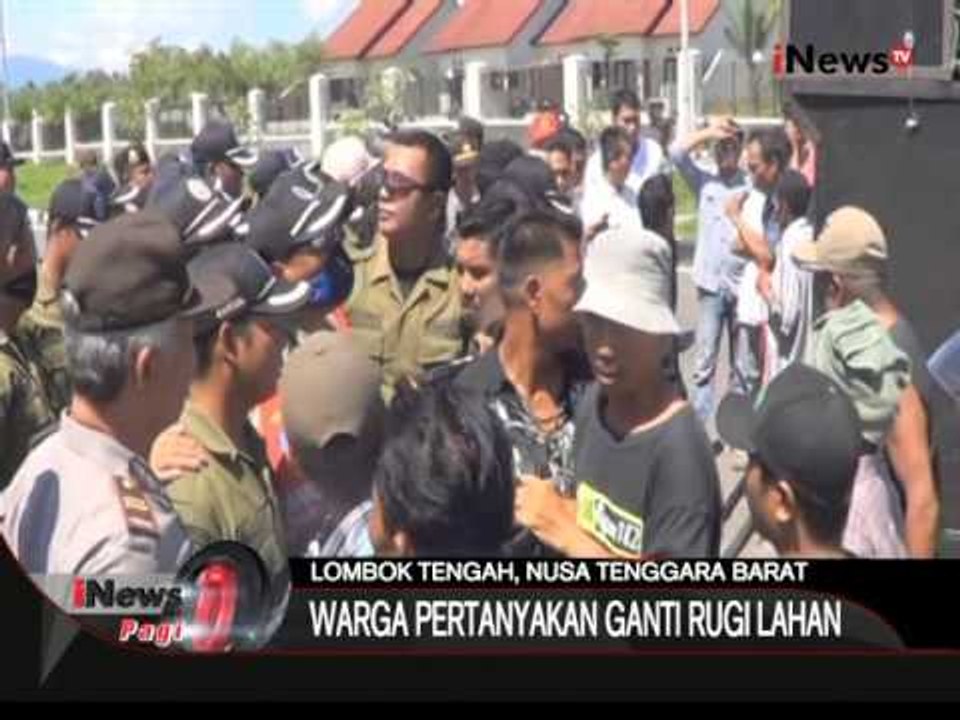 Unjuk Rasa Warga Di IPDN Lombok, Warga Dan Petugas Terlibat Aksi Saling Dorong  - iNews Pagi 24/12