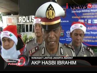 Inilah Aksi Polisi Berkostum Sinterklas Bagikan Masker Dan Bunga - iNews Petang 24/12
