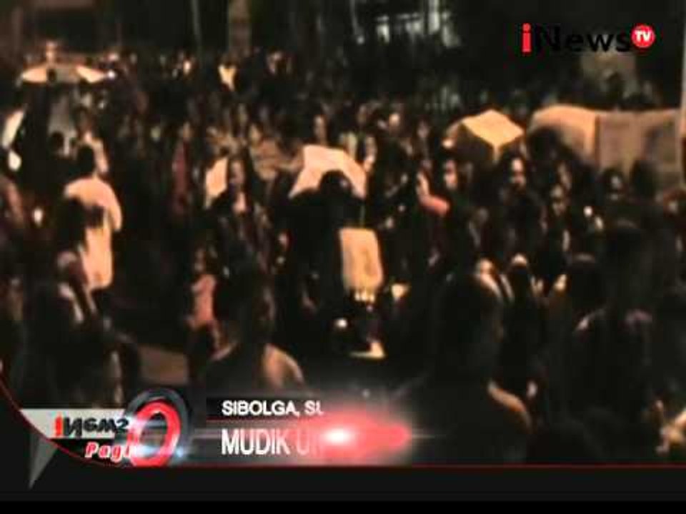 Arus Mudik Natal, Pelabuhan Sibolga Dipenuhi Pemudik Yang Menuju Nias - iNews Pagi 25/12