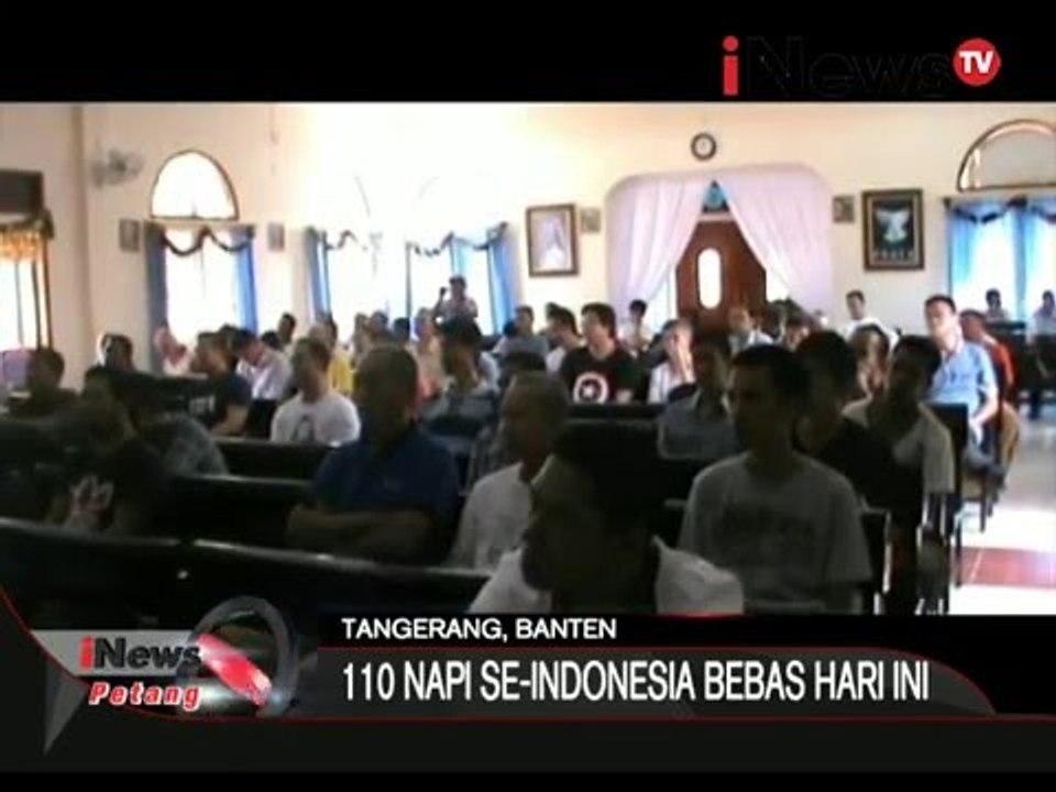 54 Napi Di LP Tangerang Dapat Remisi Khusus Natal - iNews Petang 25/12