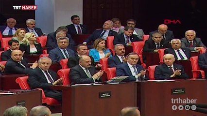 Bakan Soylu yemin ederken CHP salondan çıktı