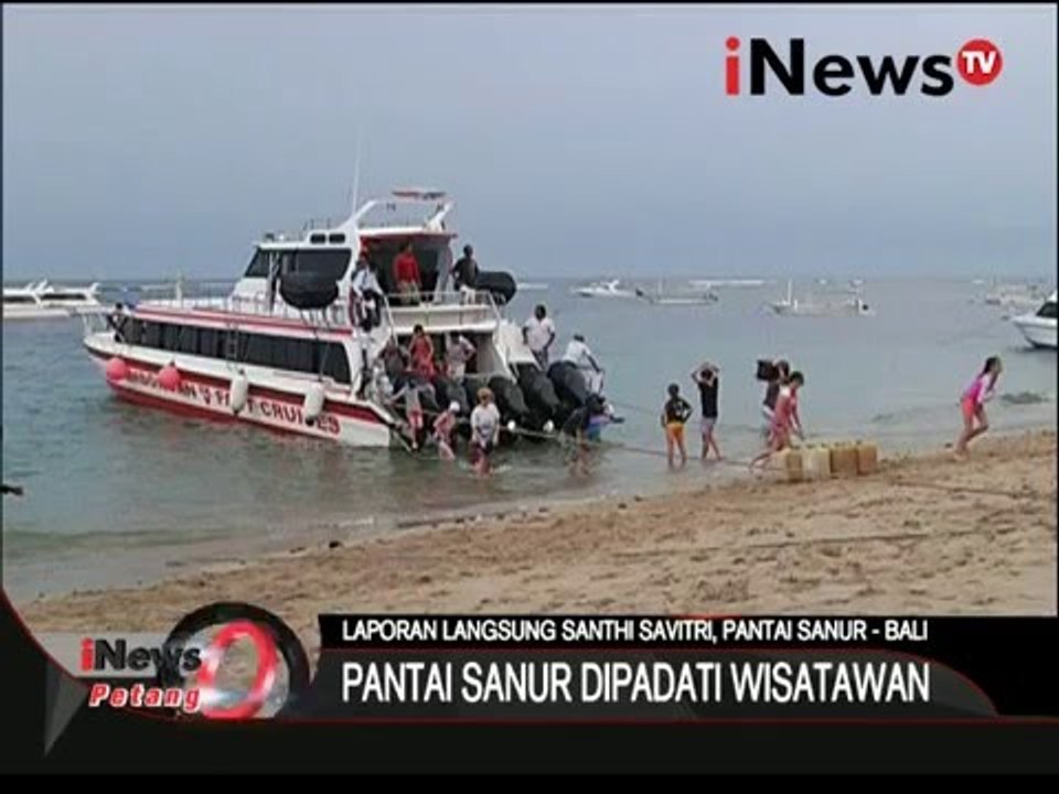 Live Report: Pantai Sanur Dipadati Wisatawan Mancanegara Dan Domestik - iNews Petang 24/12