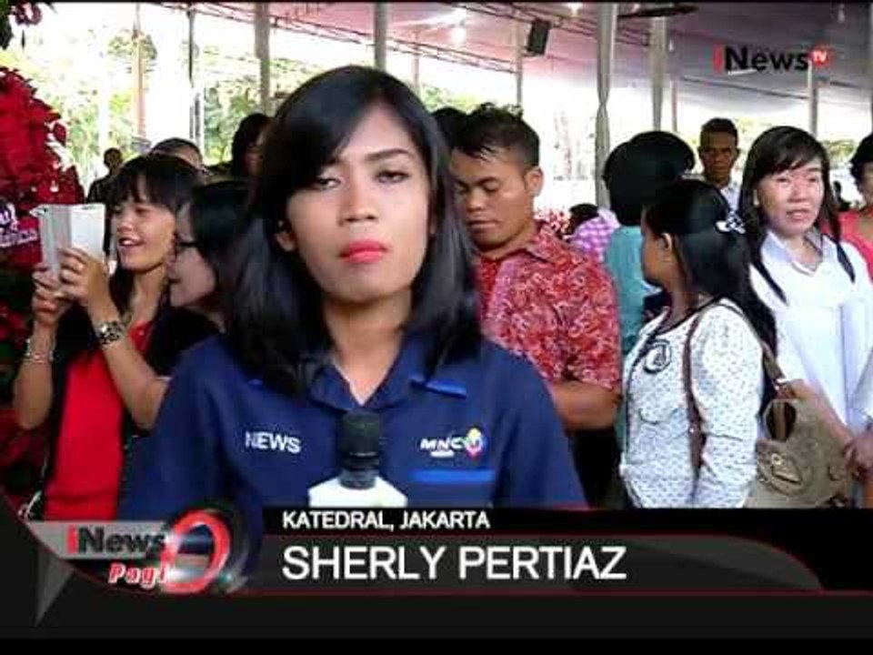 Live Report : Suasana Misa Natal Di Gereja Katedral, Jakarta - iNews Pagi 25/12