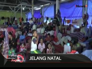 Sebagian Pengungsi Erupsi Gunung Sinabung Kembali Kerumah Untuk Rayakan Natal - iNews Pagi 25/12