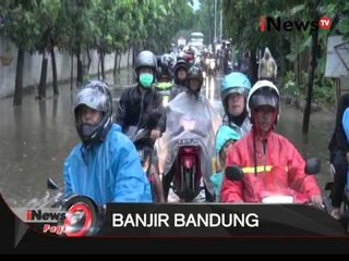 Hujan Deras, Jalan Utama Di Ujung Berung Dan Gedebage Digenangi Banjir - iNews Pagi 28/12