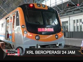 KRL Akan Beroperasi Selama 24 Jam Pada Tahun Baru - iNews Malam 28/12