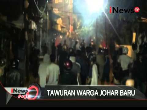 Warga Johar Baru Kembali Tawuran - iNews Pagi 29/12