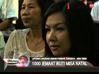 Live Report: Misa Natal Di Surabaya, Jawa Timur - iNews Petang 25/12