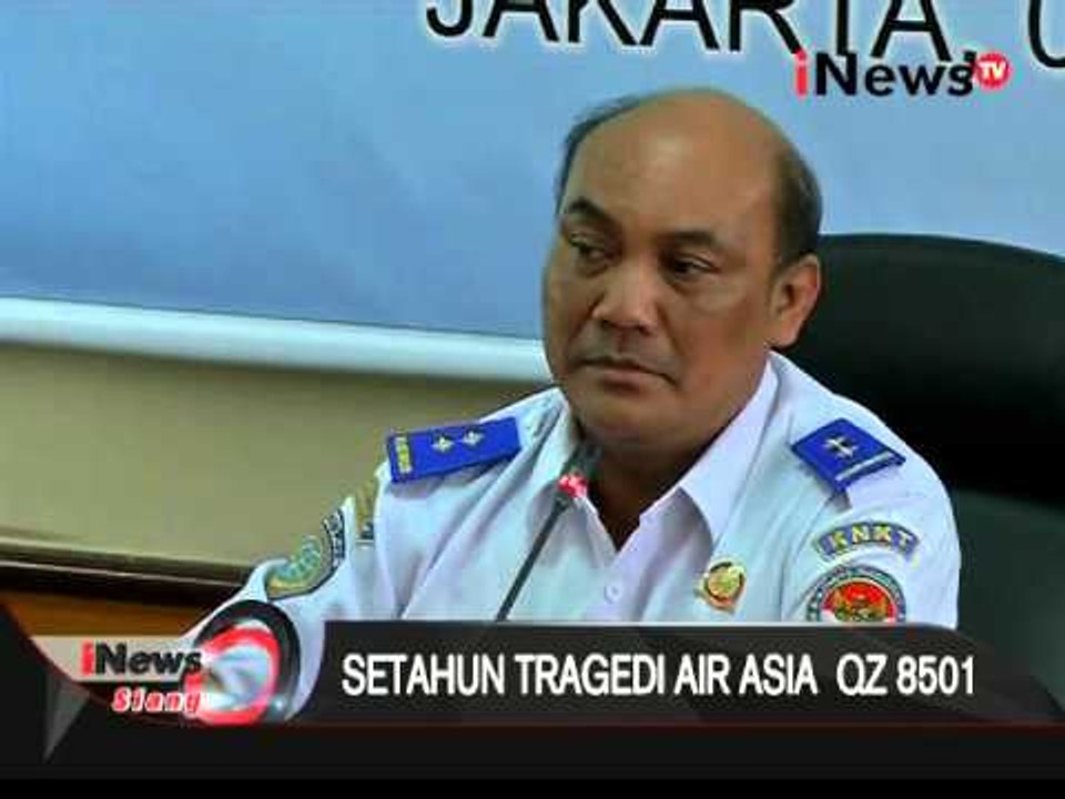 KNKT Rilis Sebab Jatuhnya Pesawat Air Asia QZ 8501 - iNews Siang 29/12