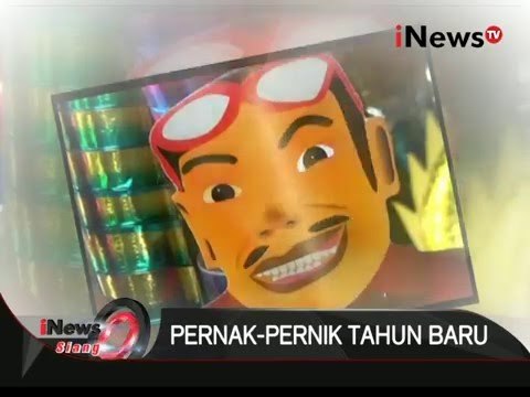 Aneka Terompet Unik Berbentuk Kartun - iNews Siang 29/12