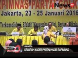 Rapimnas Golkar kembali digelar di JCC, ada 3 agenda akan dibahas - iNews Malam 24/01