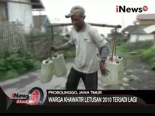 Erupsi gunung bromo, warga takut abu rusak perkebunan - iNews Siang 25/01